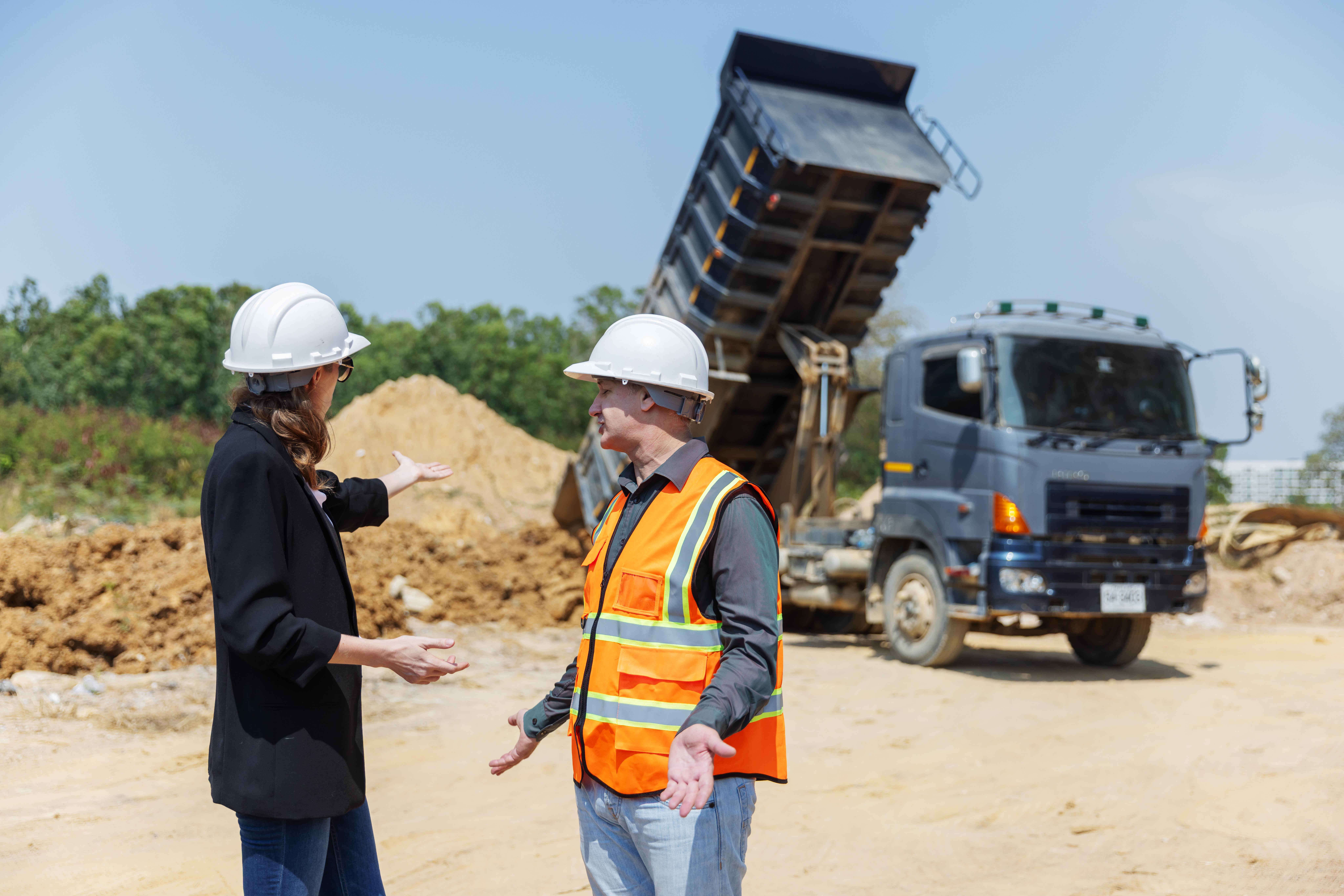Élimination des déchets de chantier